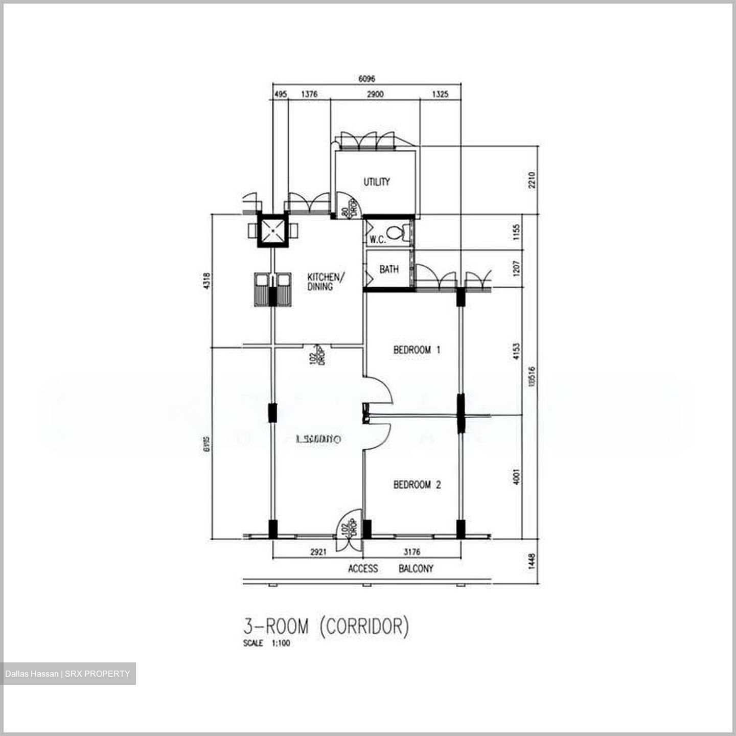 Blk 2 Ghim Moh Green (Queenstown), HDB 3 Rooms #586038891